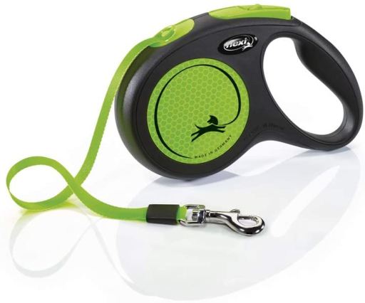 Trela FLEXI New NEON M Fita 5 m