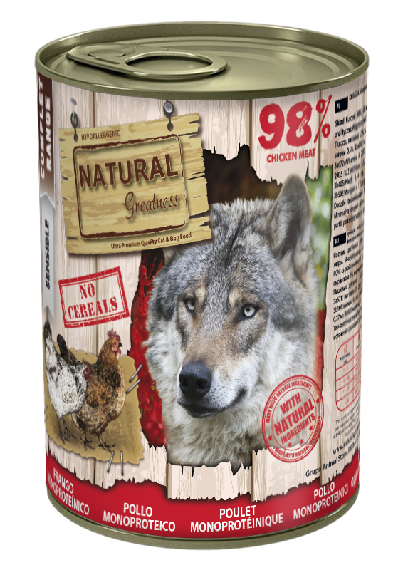 Natural Greatness Frango Monoproteico 400Gr