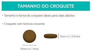 Ração Cão Adulto. Coelho com batata doce e amoras.
