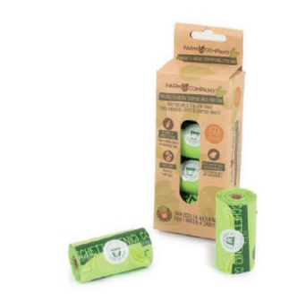 Sacos "Biodegradáveis fazenda Empresa Verde