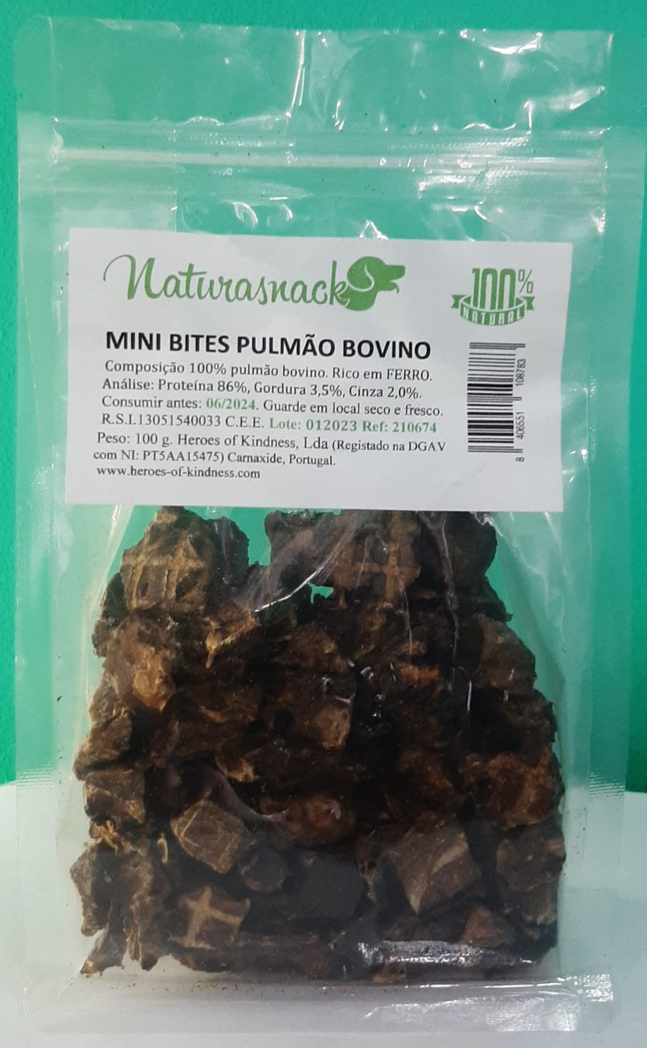 Bites Pulmão Bovino