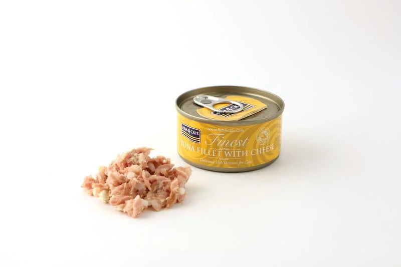 Fish4Cats Finest Tuna Fillet With Cheese 70 g
