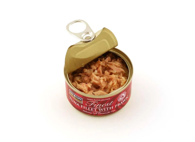 Fish4Cats Finest Tuna Fillet With Prawn 70 g