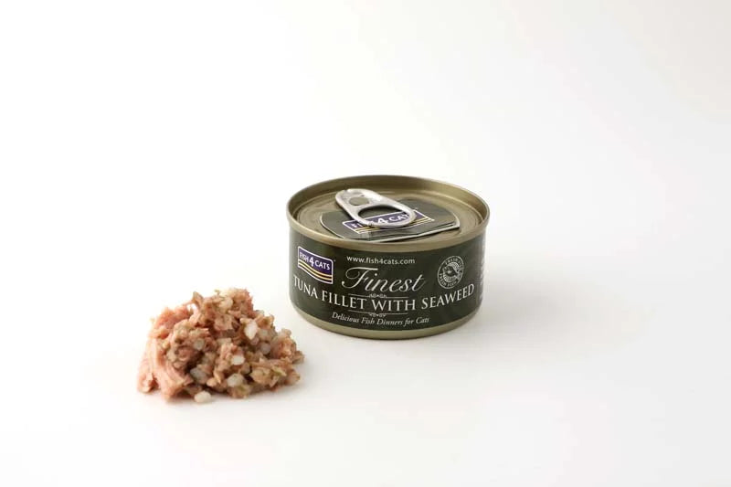 Fish4Cats Finest Tuna Fillet With Seaweed 70 g