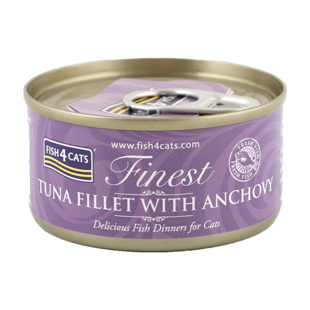 Fish4Cats Finest Tuna Fillet With Anchovy 70 g