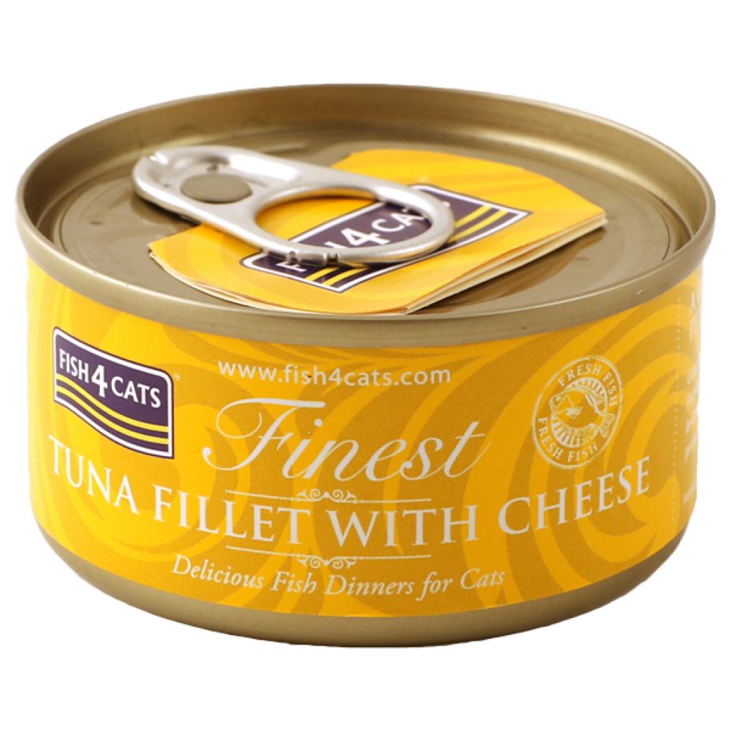 Fish4Cats Finest Tuna Fillet With Cheese 70 g