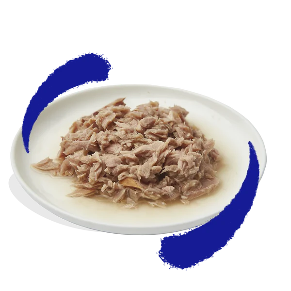 Edgard & Cooper Fillets Atum ao natural em caldo nutritivo para gatos