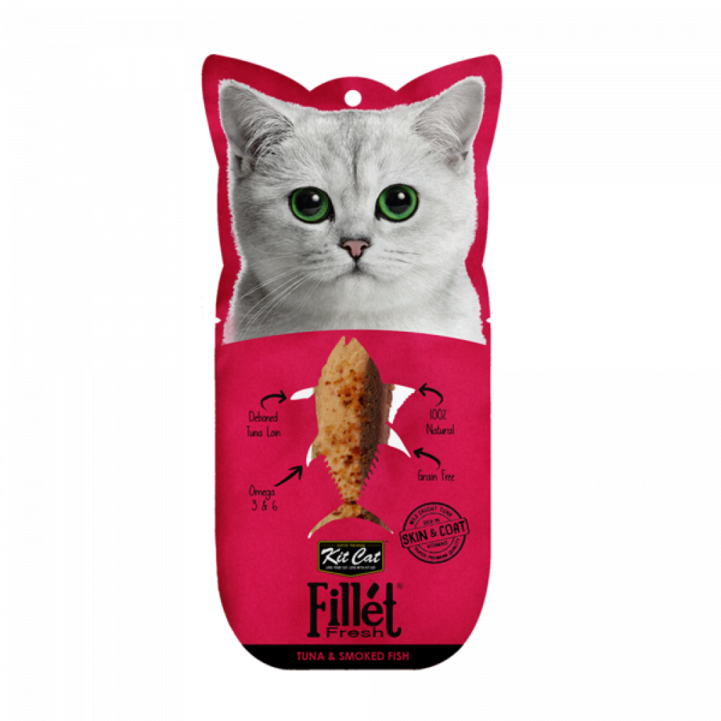 Kit Cat Fillet Fresh Tuna And Smoked Fish 30 g