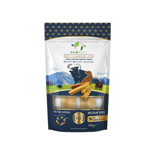 Pawfect  Barras Queijo Himalaias Originais Medium (130g) (2 Unid. M)