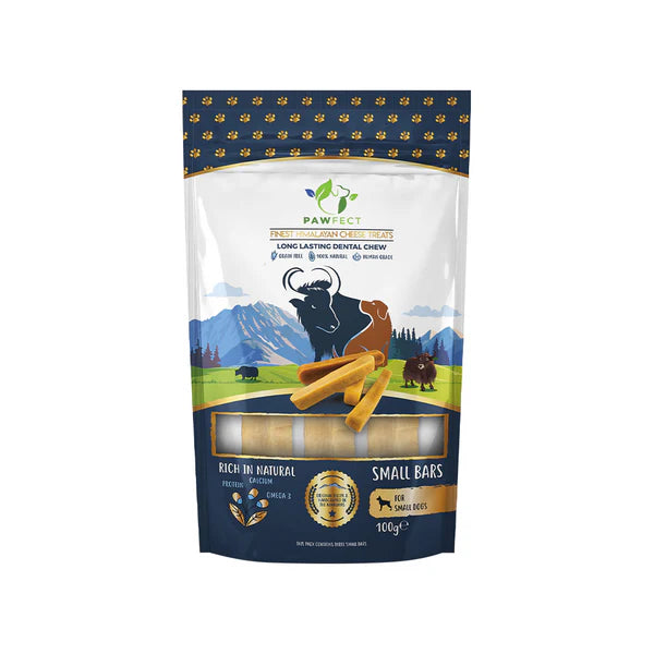 Pawfect  Barras Queijo Himalaias Originais Small 3 UNID. (100g)