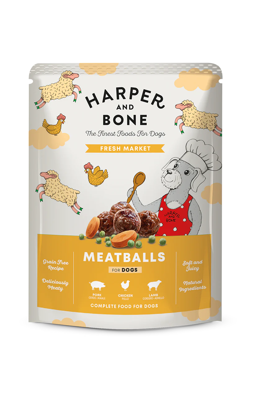 Harper & Bone Almõndegas para Cães Mercado de Frescos