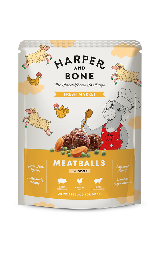 Harper & Bone Almõndegas para Cães Mercado de Frescos