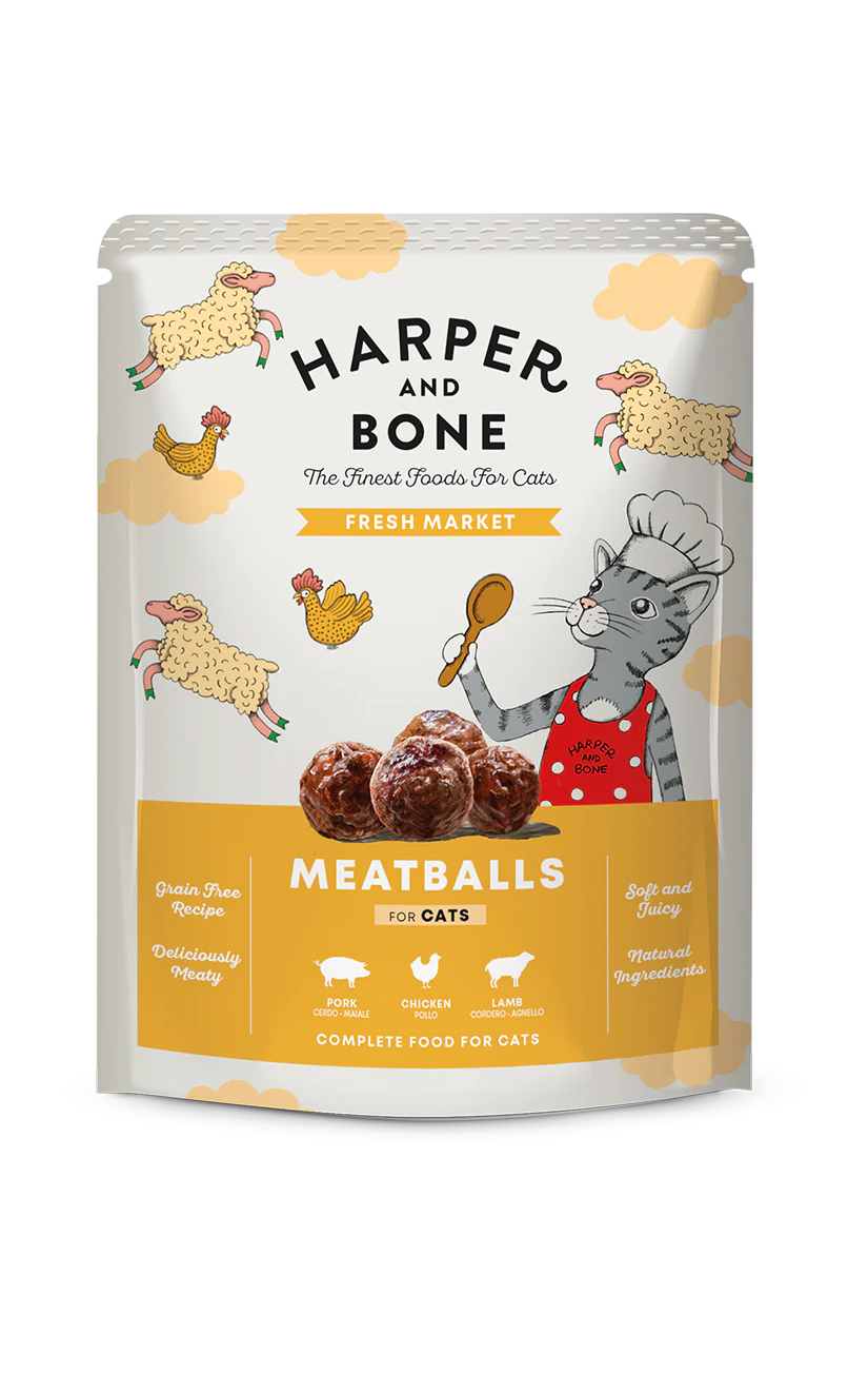 Harper & Bone Almõndegas para Gatos Mercado de Frescos