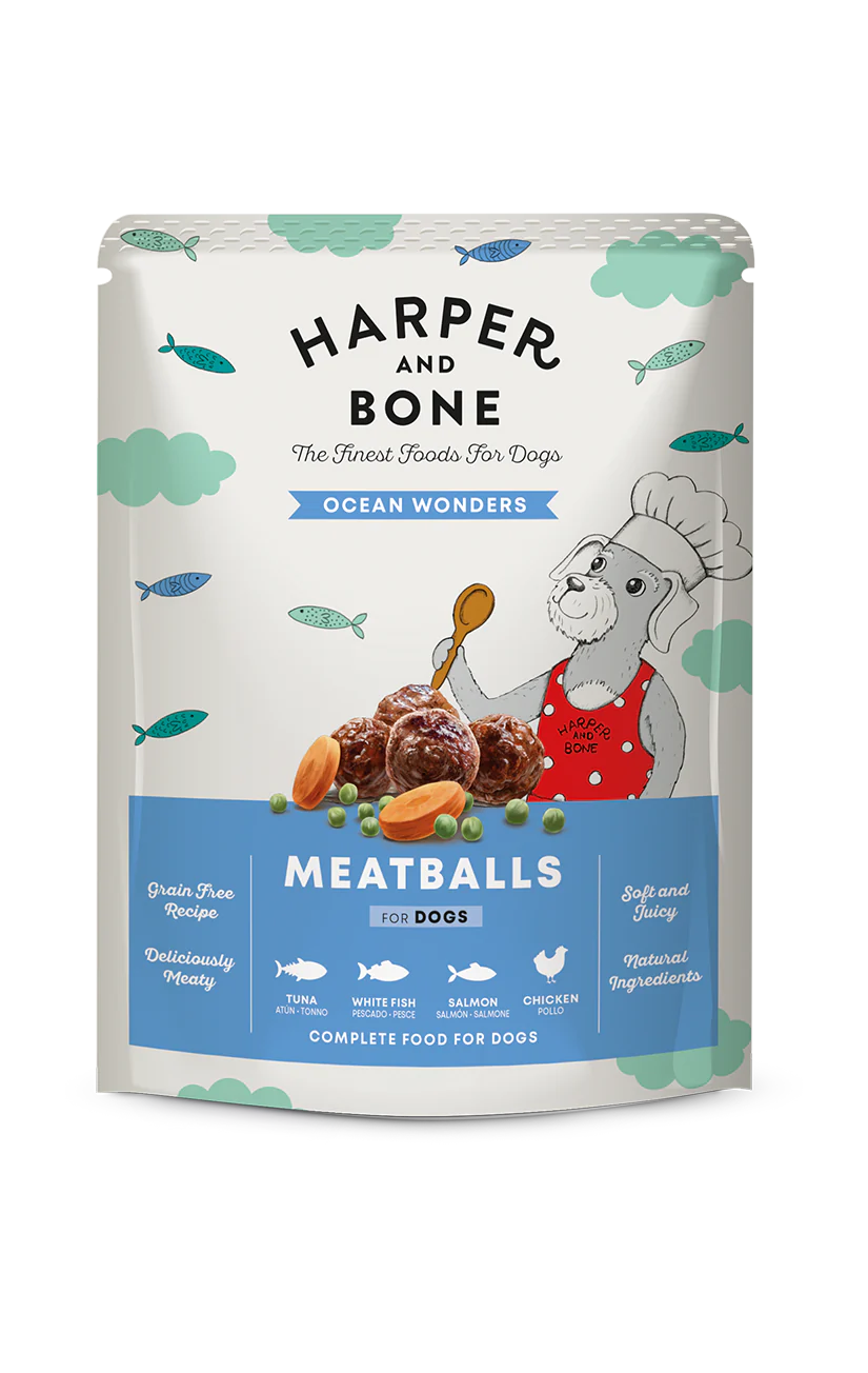 Harper & Bone Almõndegas para Cães Maravilhas Do Oceano