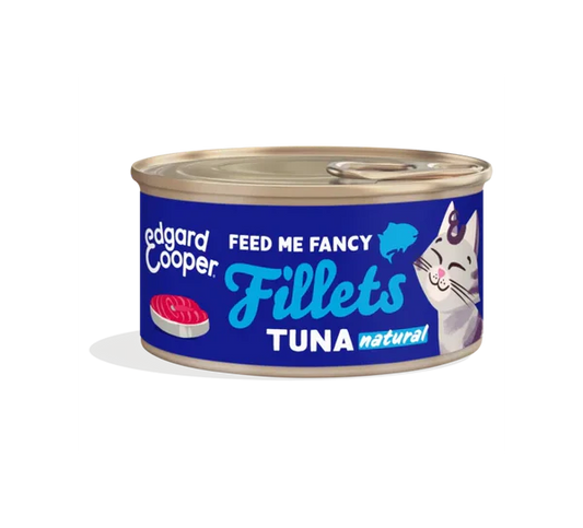 Edgard & Cooper  Fillets Atum ao natural em caldo nutritivo para gatos