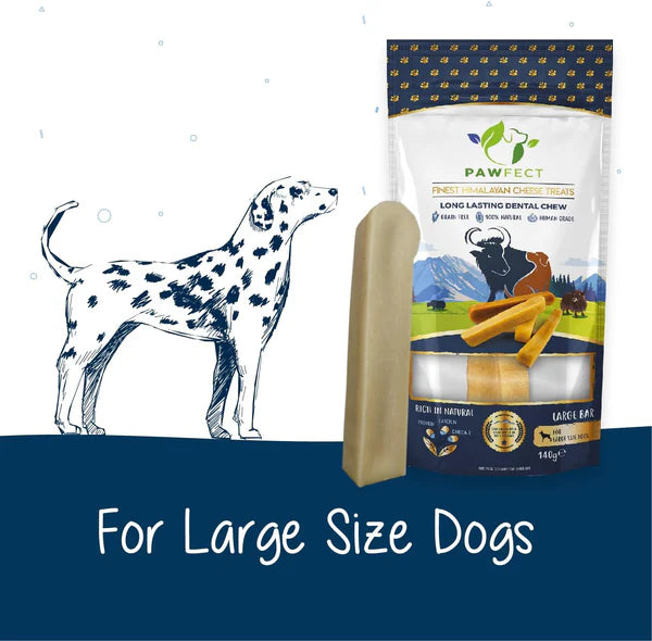 Pawfect - Barras Originais Queijo Himalaias - Large (140g)