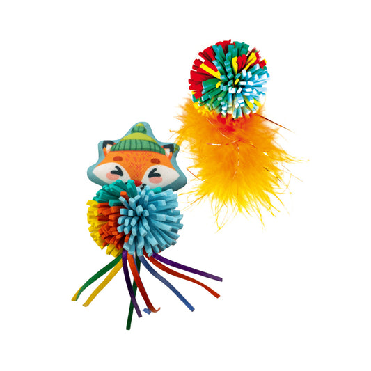 Brinquedo Gato Pompon 20 cm