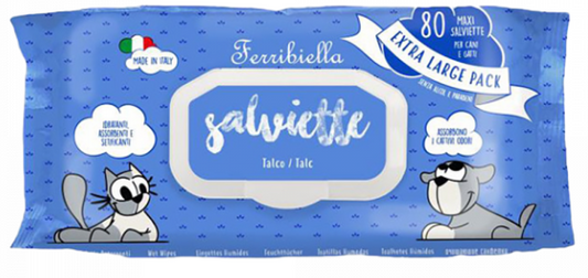 Toalhitas Ferribiella  Talco