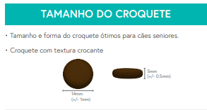 Ração Cão Senior. Truta com Salmão, Batata Doce e Espargos.