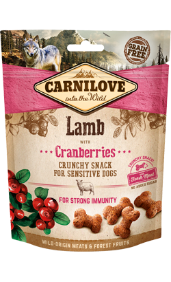 Carnilove Dog Crunchy Snack Lamb & Cranberries | 200 g