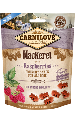 Carnilove Dog Crunchy Snack Mackerel & Raspberries| 200 g