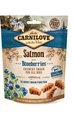 Carnilove Dog Crunchy Snack Salmon with Blueberries | 200 g