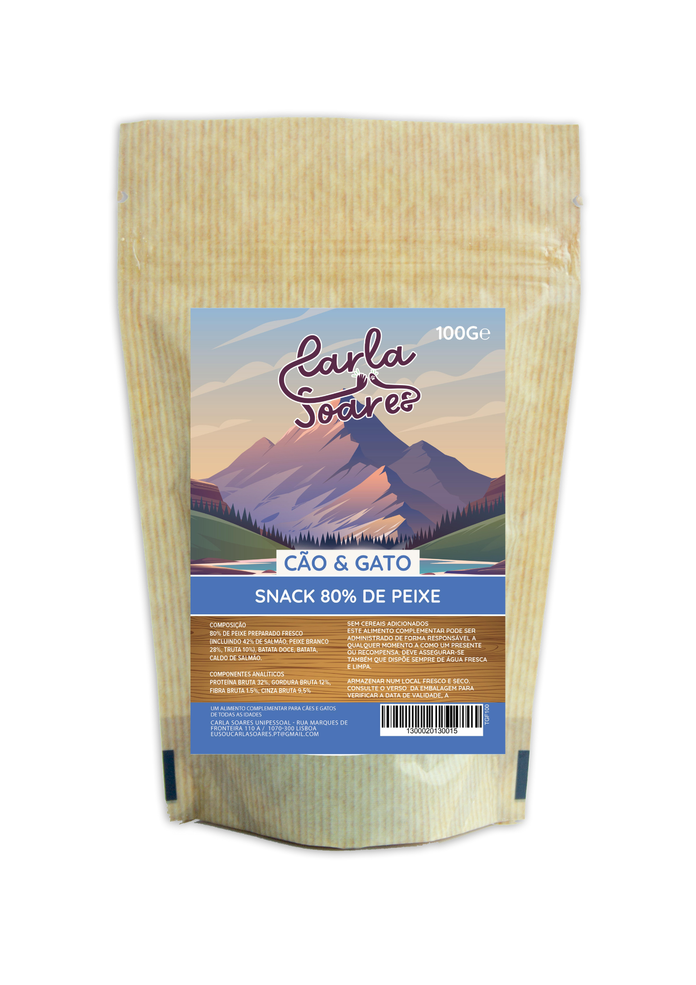 Snack 80% de Peixe