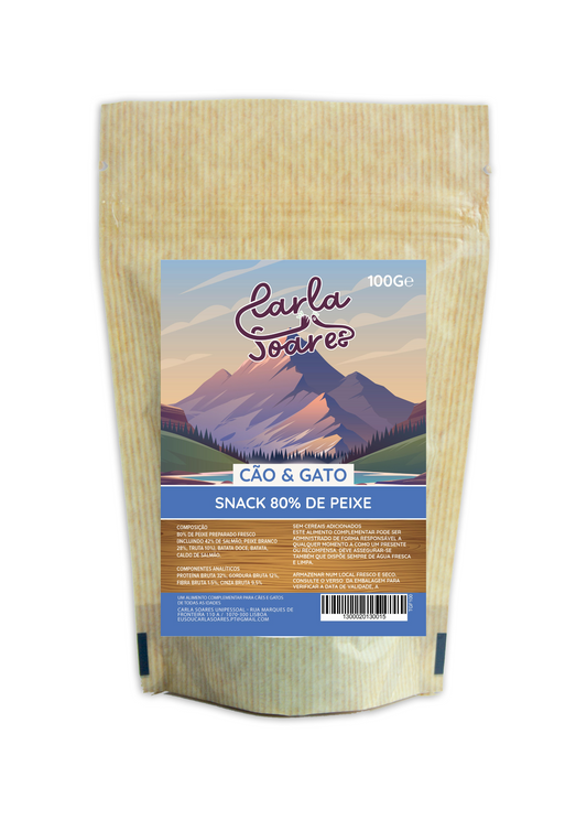 Snack 80% de Peixe