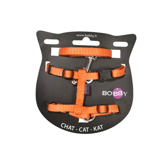 Peitoral+Trela Gato Access XS Laranja