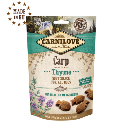 Carnilove Biscoitos Carpa Semi-húmido com Tomilho 200Gr