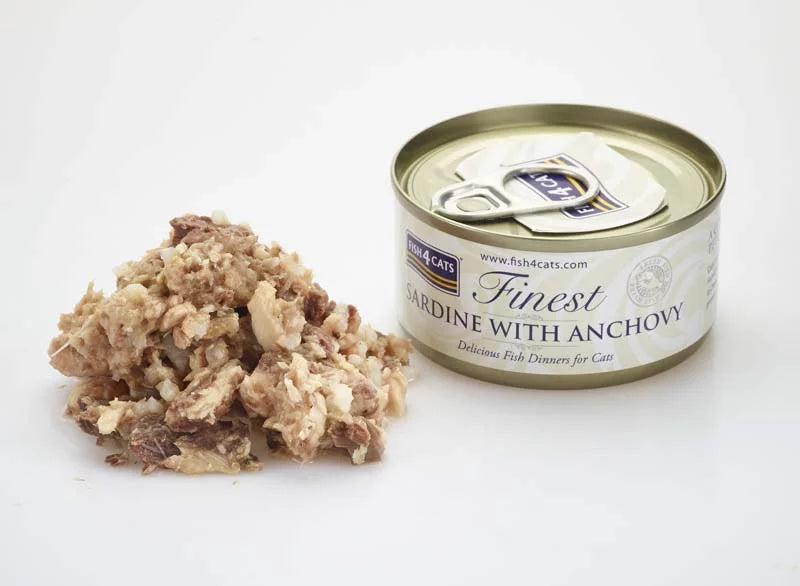 Fish4Cats Melhor Sardine com Anchovas 70 g