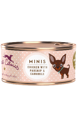 Terra Canis Mini Frango com Pastinaga e Camomila | Wet (Lata) | 100 g