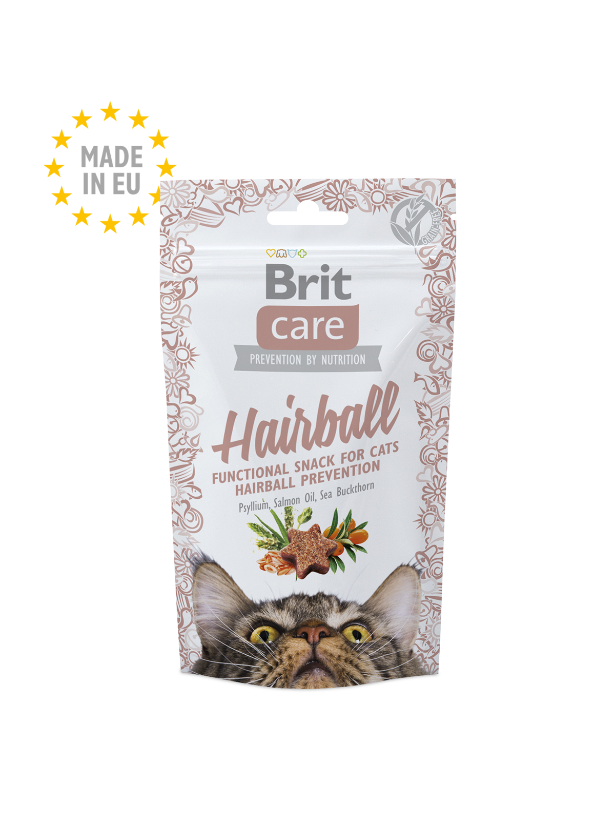 Brit Care Bola de Pelo Snack para Gatos