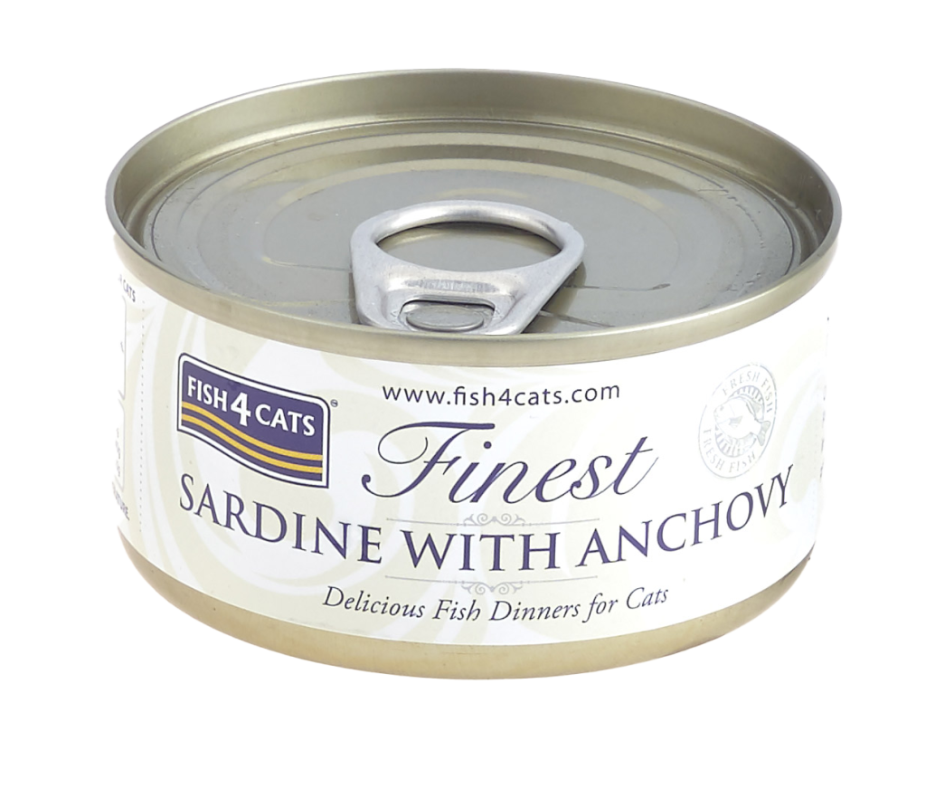 Fish4Cats Melhor Sardine com Anchovas 70 g