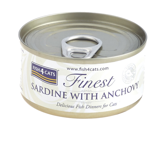 Fish4Cats Melhor Sardine com Anchovas 70 g