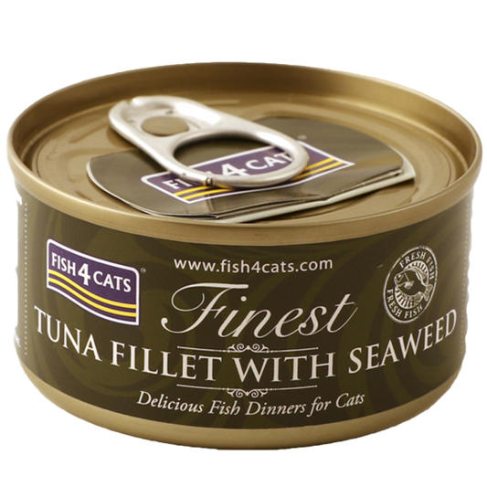 Fish4Cats Finest Tuna Fillet With Seaweed 70 g