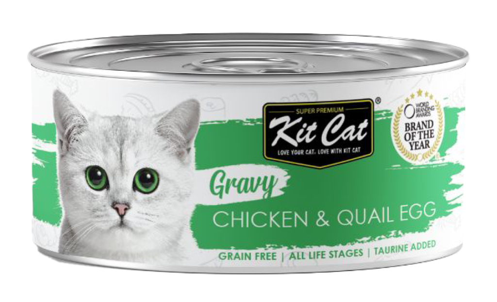 Kit Cat Atum com Ovo de Codorniz 70g
