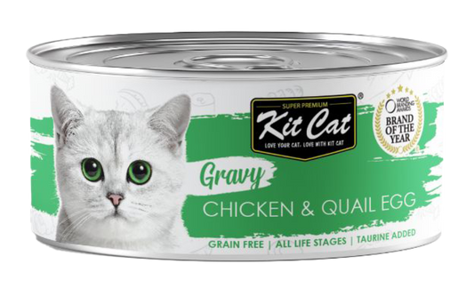 Kit Cat Atum com Ovo de Codorniz 70g