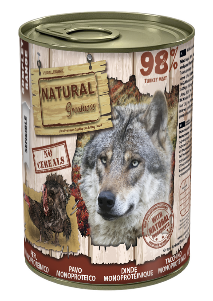 Natural Greatness Monoprotein Turkey 400 g