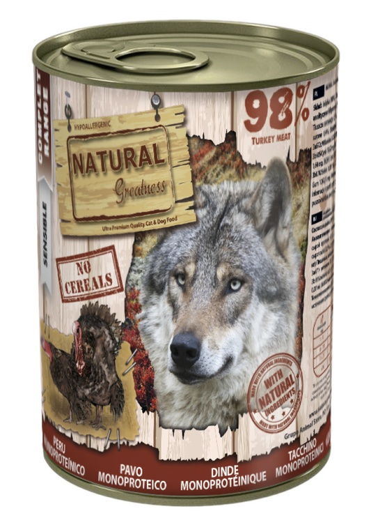 Natural Greatness Monoprotein Turkey 400 g
