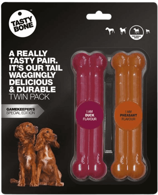 Tasty Bone Twin Pack Gamekeeper