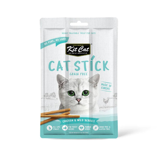 KitCat Cat Stick 15g - Frango com Bagas