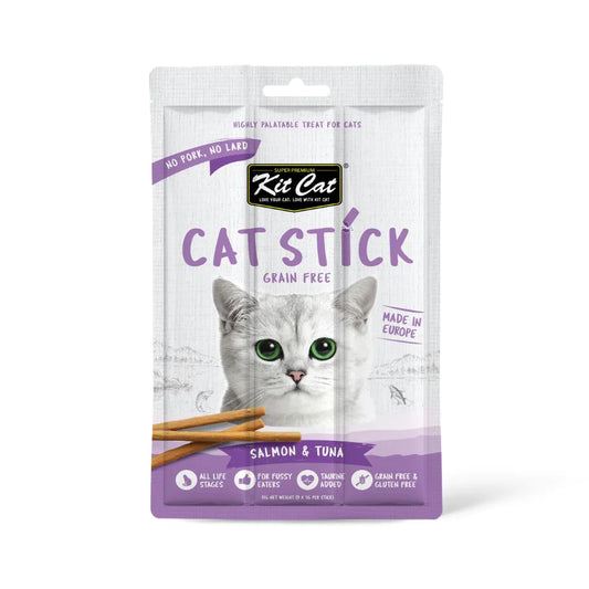 KitCat Cat Stick 15g - Salmão com Atum Albacora