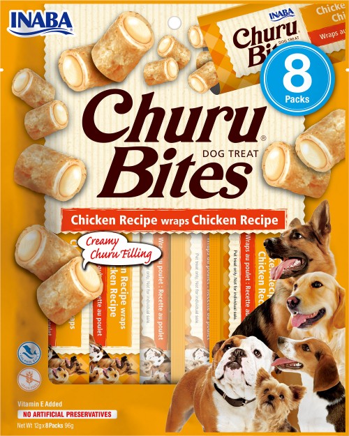 Churu Bites Dog Treat Frango 8 Packs